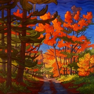 Celebration of Colour   oil on canvas  36x36   West End Gallery SOLD