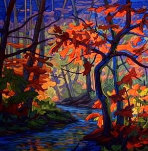" Still Waters Run Deep "  30x30 oil on canvas  SOLD