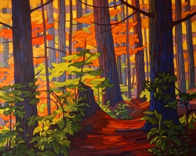Mt. Douglas Wander  oil on linen  24x30  SOLD