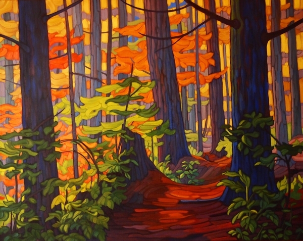 Mt. Douglas Wander  oil on linen  24x30  SOLD