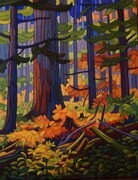 Redwoods Delight  18x14  o/c  SOLD