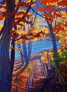 Summer Dreams in October  30x22  o/c  sold at West End Gallery Victoria