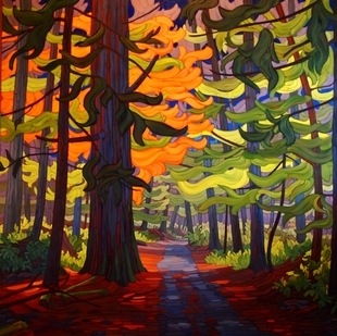 Time Stands Still  oil on canvas  48x48    West End Gallery Victoria SOLD